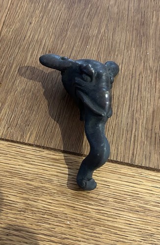 Elephant bronze door - , knocker