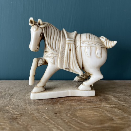 Vintage carved resin faux - vintage,