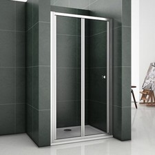 700/760/800/860/900/1000mm Framed Bi fold Shower Door Enclosure 5mm Glass Sreen