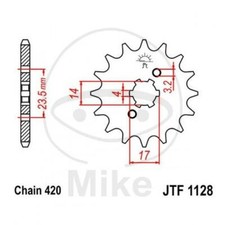 Pignon Z11 420 726.06.80 Derbi