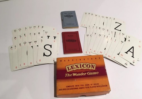 Vintage waddingtons lexicon - vintage,