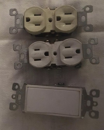 Leviton light switch and - switch,
