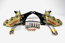 Brembo P4 30/34 Gold Caliper Conversion Kit for Yamaha YZF1000 R1 1998-2003