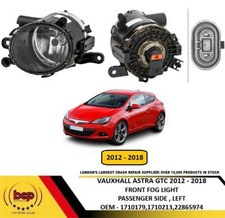 VAUXHALL ASTRA GTC 2012 - 2018