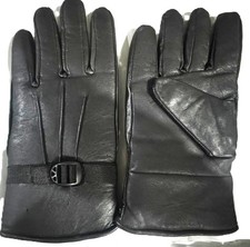 Genuine leather gloves with woollen inner for Men 
