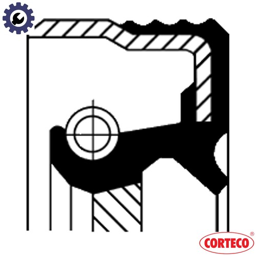 Shaft seal crankshaft - shaft,