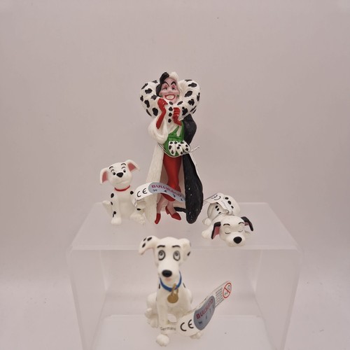 Bullyland 101 dalmatians - x4,