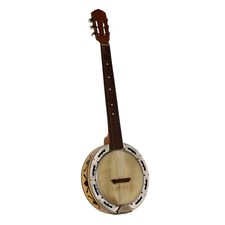 Vintage Banjo Guitar Wood