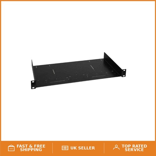 Black rack shelf for - 1u,