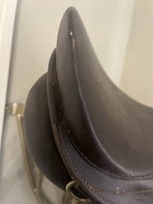 17 Inch Brown Leather Saddle