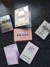 6 Advent Calendar Designer Mini Perfumes Prada, Mugler, Hermes, Ysl