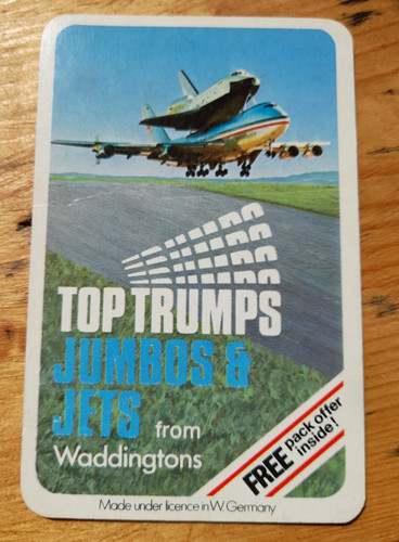 Vintage top trumps jumbos - top,