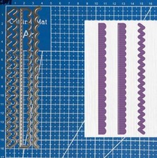 Wave Edge Border Metal Cutting Dies Scrapbooking Craft Mould Embossing Stencils 