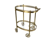 Bar Cocktail Tea Cart Trolley