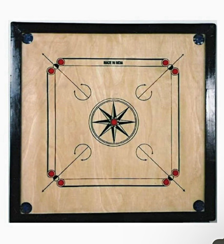 Wooden carrom board - wooden,