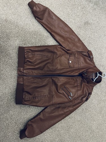 Vintage brown fauxleather - vintage,