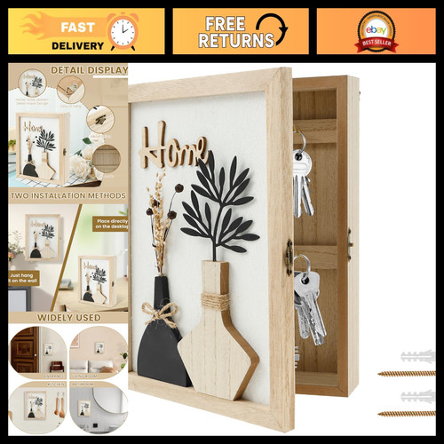 Wall mounted key cabinet 6 - wall,