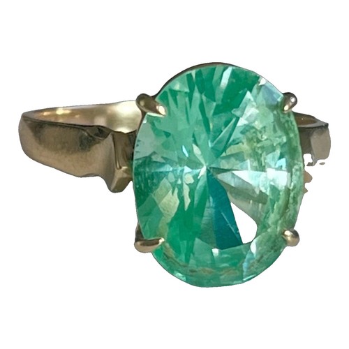 9ct gold 00ct prasiolite - 9ct,