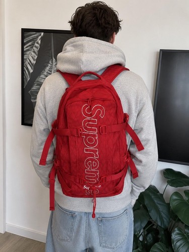 Supreme fw18 backpack red - -,