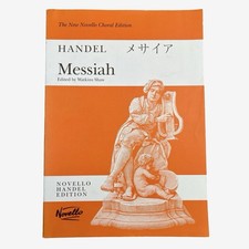 Handel Messiah The New Novello Choral Edition Sheet Music Vocal Score 1992