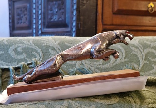 Original 1950s jaguar leaper - original,