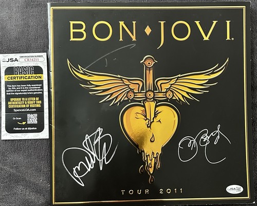Bon jovi signed 2011 - x3, tour