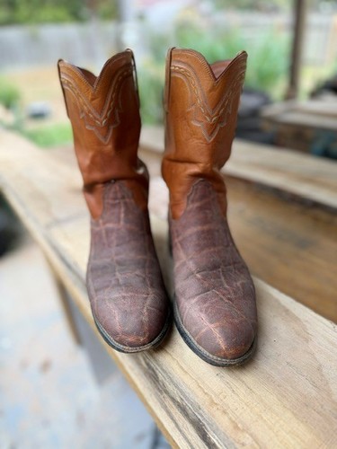 Lucchese boots - 10.5b, (read)
