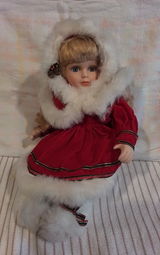 Porcelain doll - porcelain,