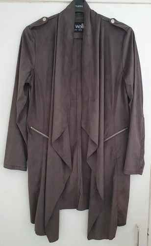 Wallis grey faux - grey, suede