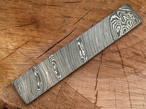 Handmade damascus billet - handmade, bar