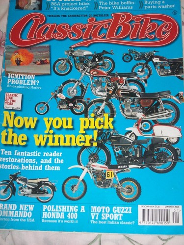 Classic bike triumph - classic,