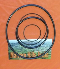 4 x Piece Drive Belt Kit for Sony TC-266,TC-366, TC-377, TC-378, TC-388, TC-399 