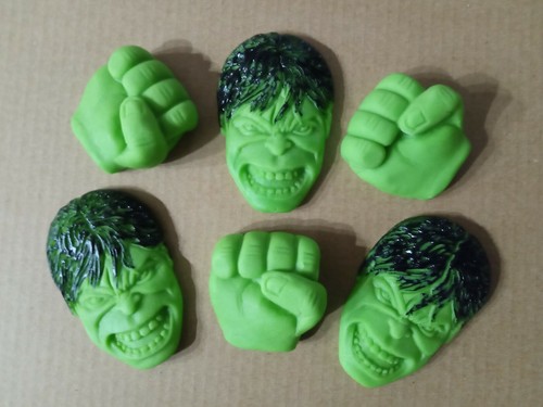 Edible hulk toppers - edible, +