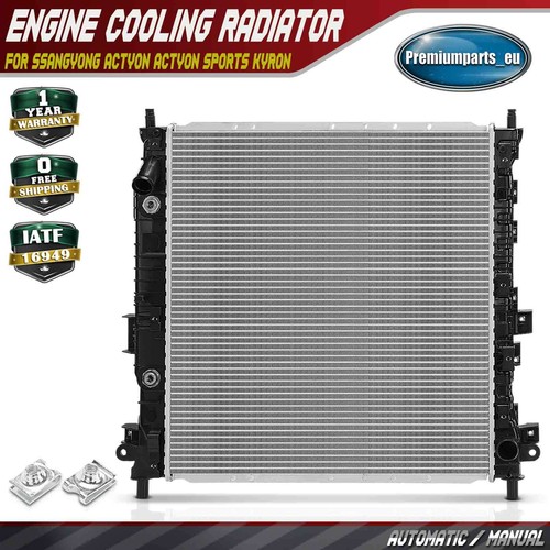 Engine coolant radiator - coolant, for