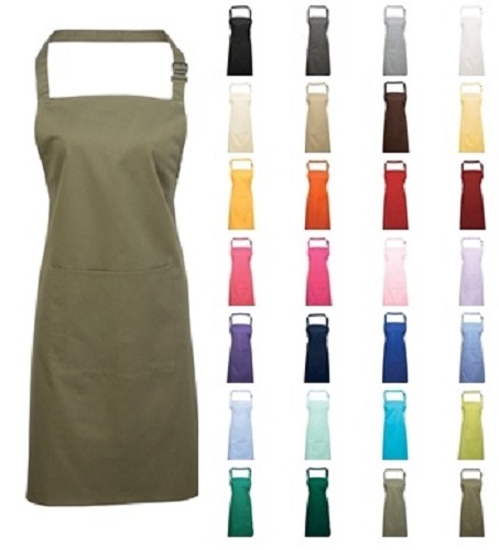 Premier plain polycotton - polycotton, bib