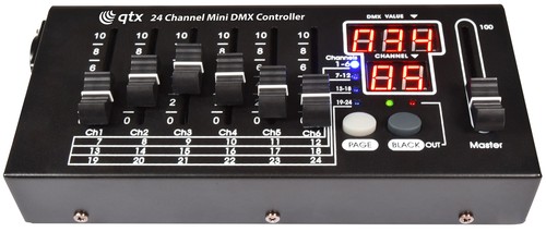 Channel mini dmx controller - 24,