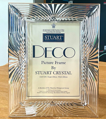 Vintage stuart crystal - vintage, deco