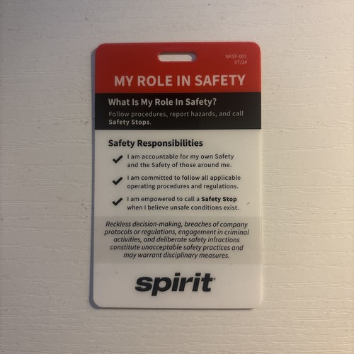 Spirit airlines employee - spirit,