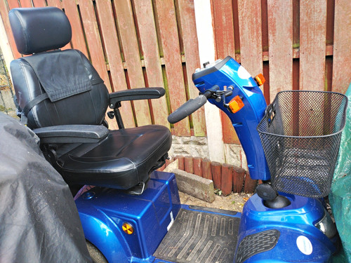 Blue black mobility - black, scooter