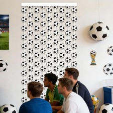 Soccer Rain Curtains Sports