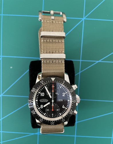 Guinand 40mm black dial - guinand,