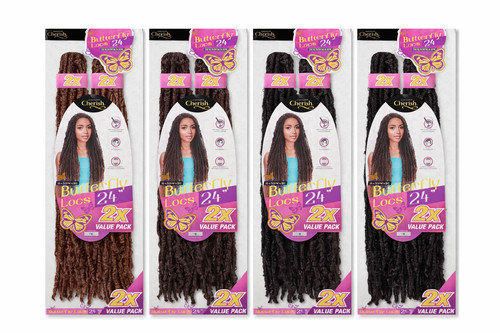 Cherish butterfly locs - butterfly,