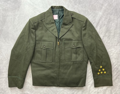 Vintage military blouse - blouse, 50s