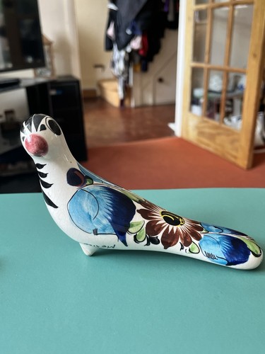 Mexico tonala pottery bird - tonala,