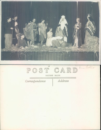 Nativity play scene people - play,