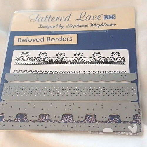 Tattered lace beloved borders - lace,