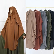 Women Overhead Hijab Abaya