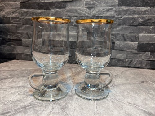 Vintage irish coffee glasses - vintage,