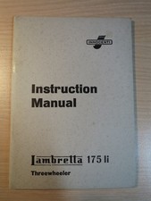 Lambretta 175li threewheeler - lambretta,