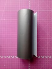 Car Sun Strip - Air Release Vinyl - Matte silver grey + Squeegee